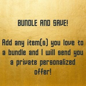 Bundle and save !